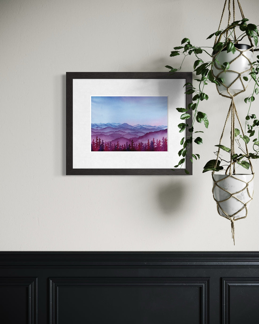 Introducing the Mountain Solace Collection | Original Watercolor Paintings by Shelby Thayne