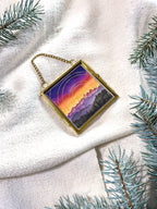 Grand Tetons (Framed Christmas Ornament)