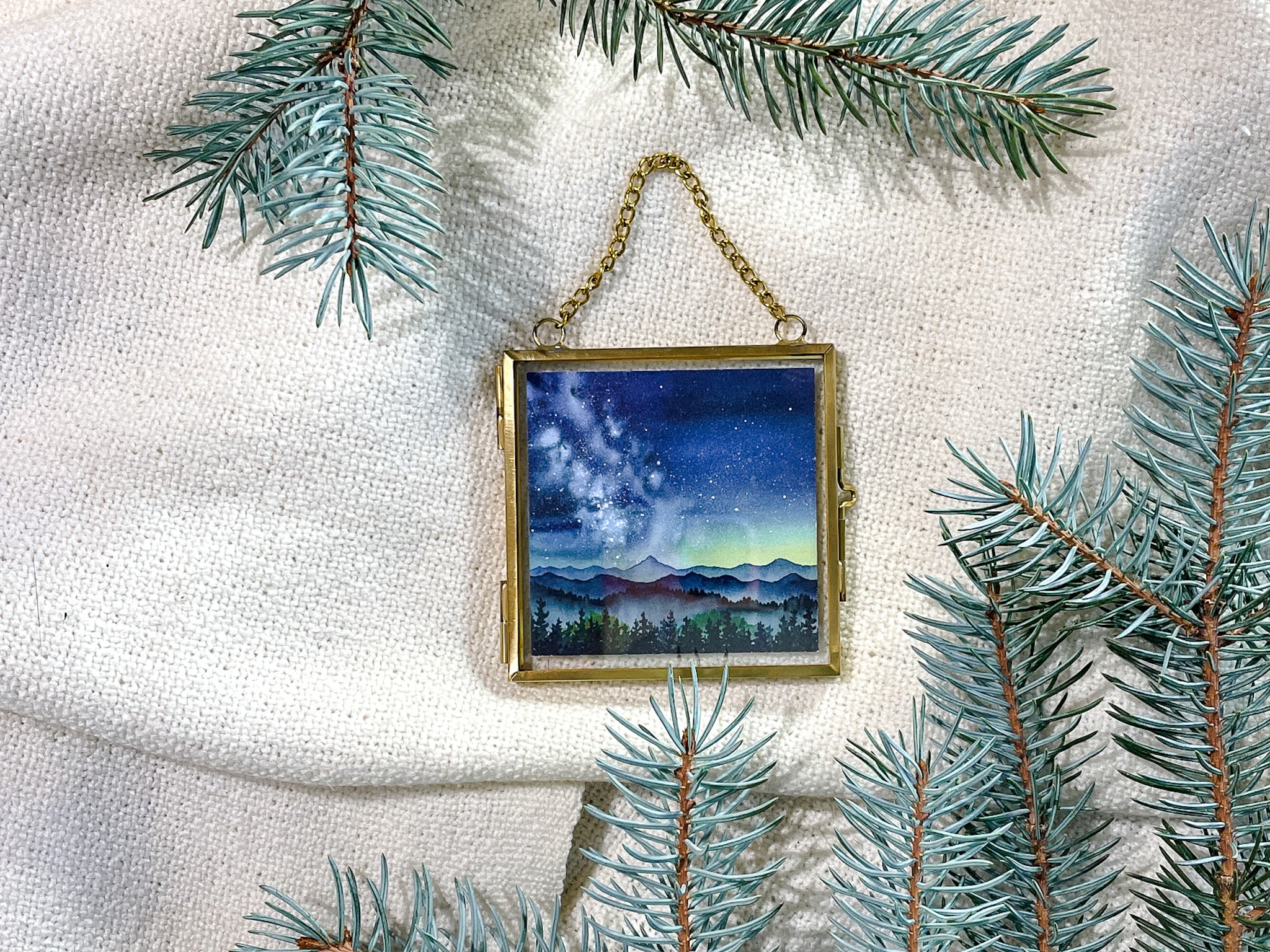 Mindful of the Stars (Framed Ornament)