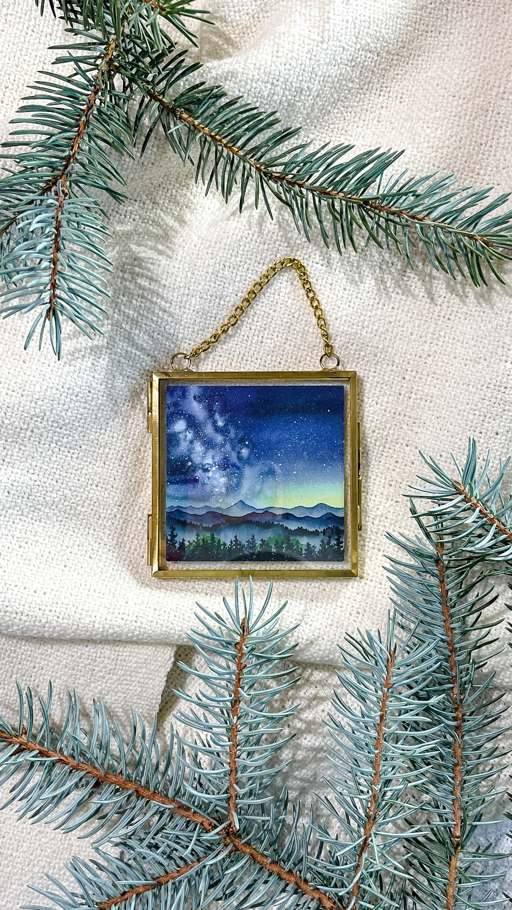 Mindful of the Stars (Framed Ornament)