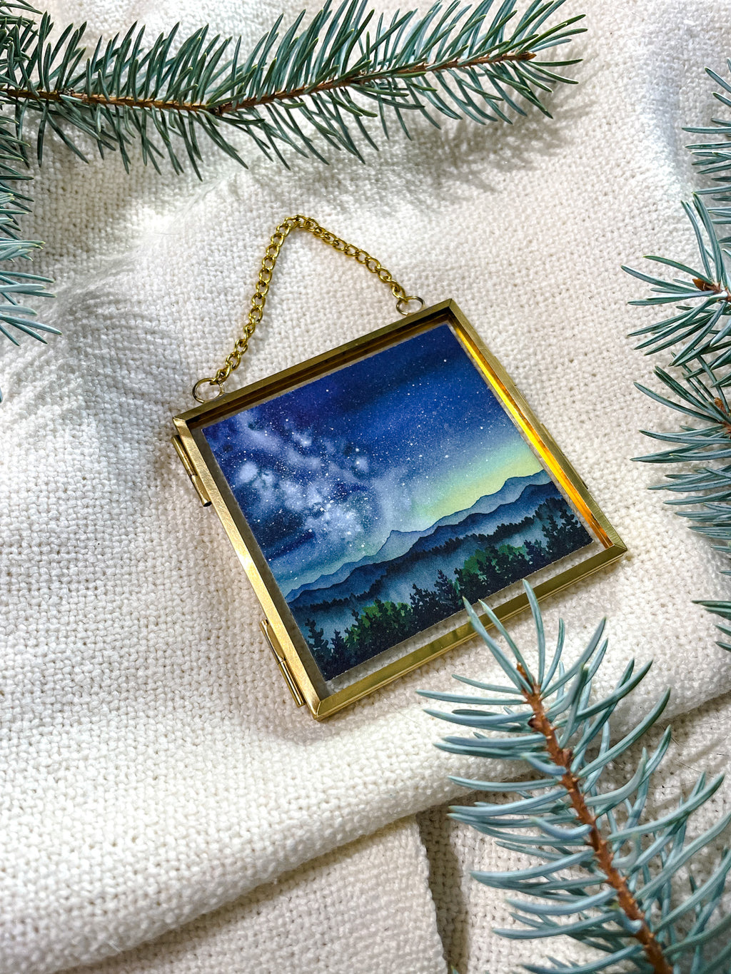 Mindful of the Stars (Framed Ornament)