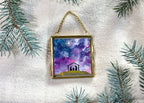 Oh Come Let Us Adore Him (Framed Ornament)