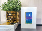 "Steadfast" (Blue Ridge Inspired) - Flecks of Gold Series - Original Watercolor Painting
