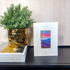 "Grace" - Flecks of Gold Series - Original Watercolor Painting
