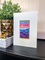 "Grace" - Flecks of Gold Series - Original Watercolor Painting