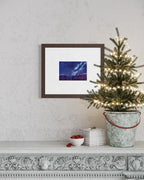 All is Calm, All is Bright – Original Watercolor (Matted to 11x14)