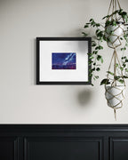 All is Calm, All is Bright – Original Watercolor (Matted to 11x14)