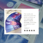 Set of 8 Mountain Moon Cards | Eco-Friendly Blank Watercolor Greeting Cards