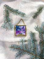 Oh Come Let Us Adore Him (Framed Ornament)