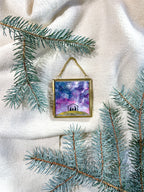 Oh Come Let Us Adore Him (Framed Ornament)