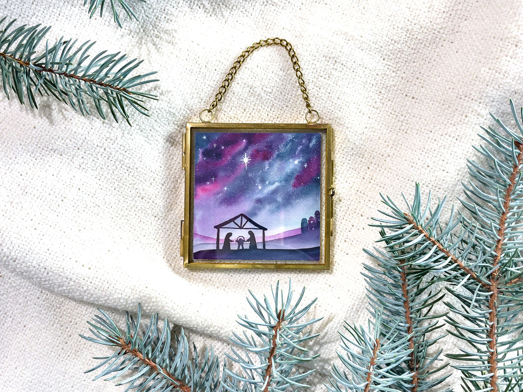 Silent Night (Framed Ornament)