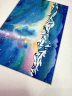 A Joyful Night – Original Watercolor (Matted to 11x14)