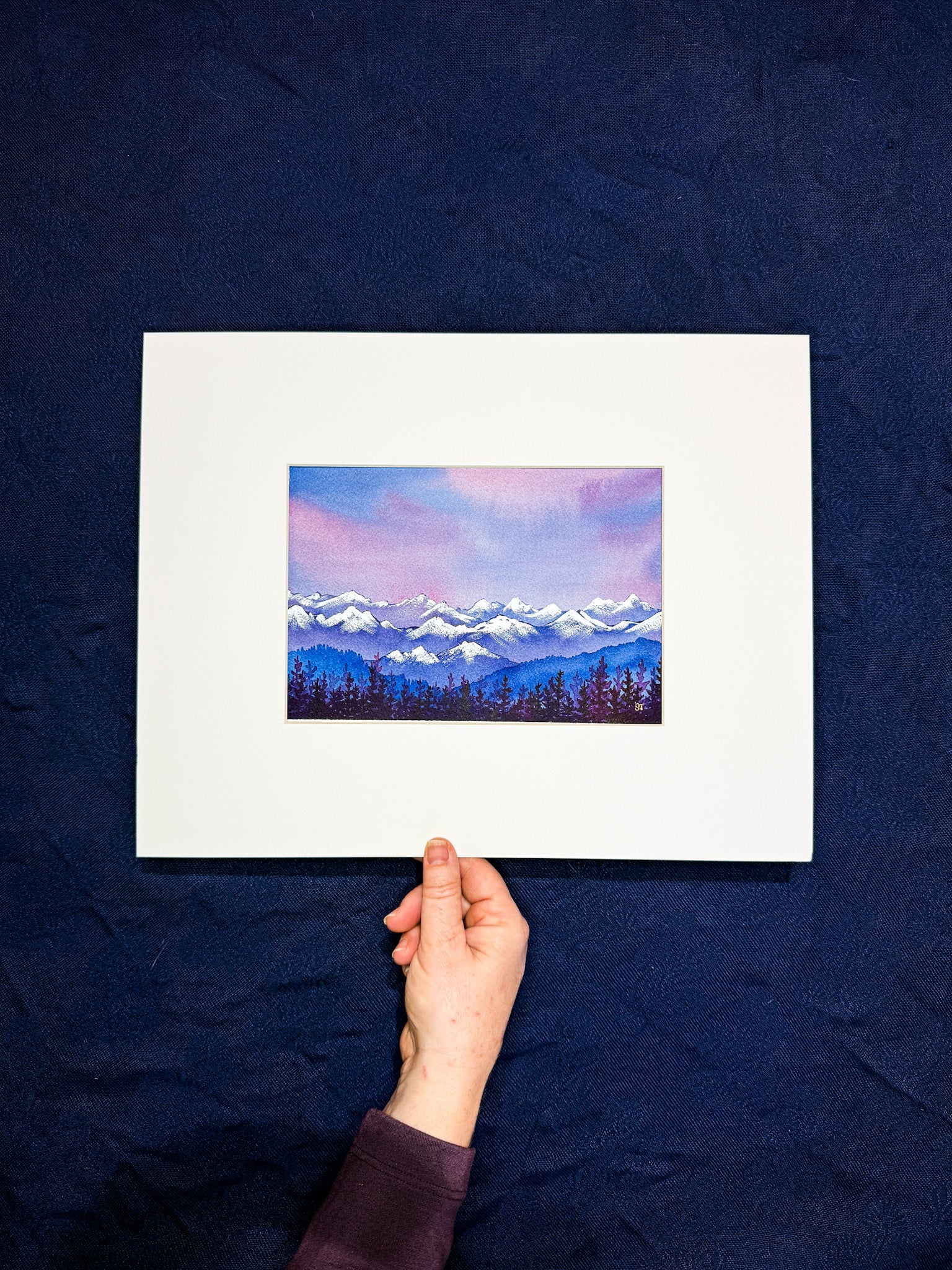 Balm For the Soul – Original Watercolor (Matted to 11x14)