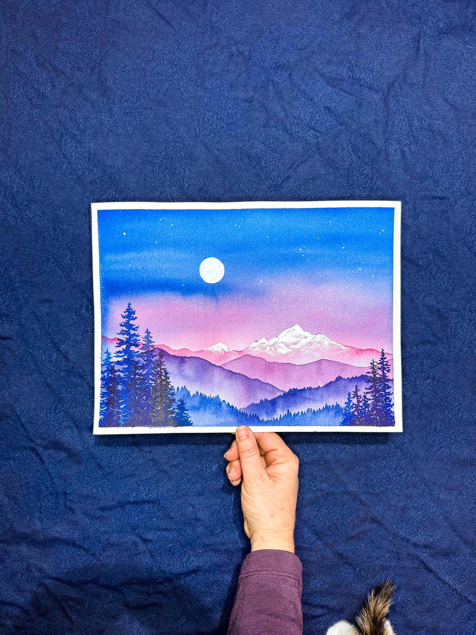 Under a New Sky – Original Watercolor (9x12in Unmatted)