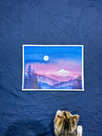 Under a New Sky – Original Watercolor (9x12in Unmatted)