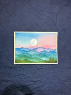 She is Wild – Original Watercolor Landscape Painting (9x12in Unmatted)