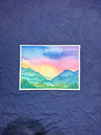 Summer's Approach – Original Watercolor (9x12in Unmatted)