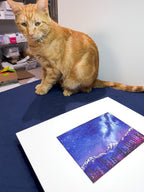 All is Calm, All is Bright – Original Watercolor (Matted to 11x14)