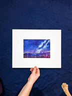 All is Calm, All is Bright – Original Watercolor (Matted to 11x14)