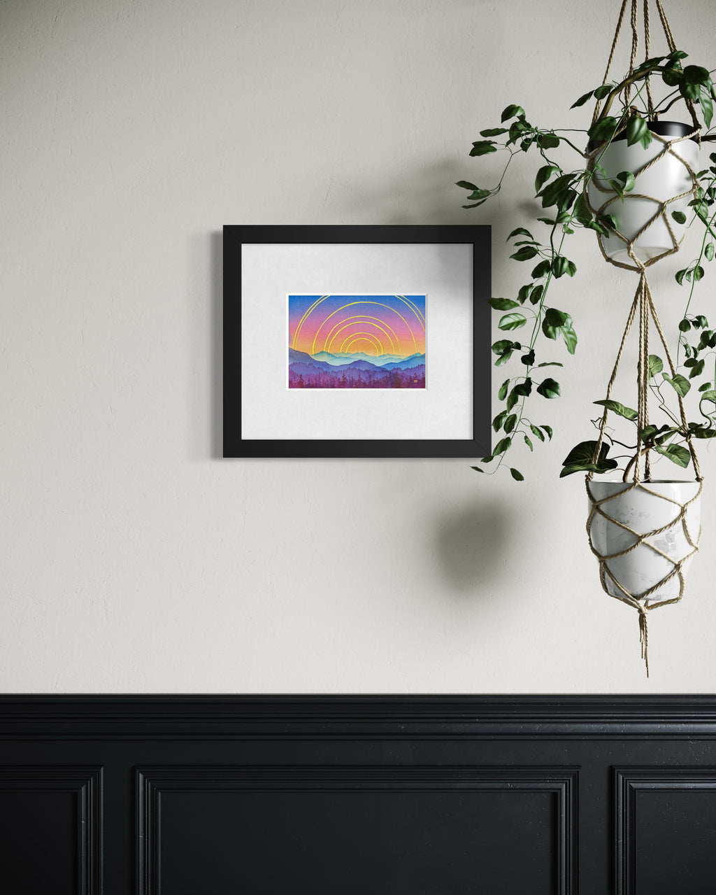 On This Fresh Morning – Original Watercolor (Matted to 11x14)