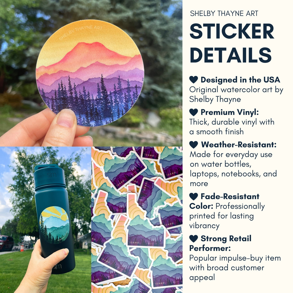 Not All Who Wander Inspirational Quote Sticker - Front Range Fantasy Festival Sticker