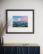 She is Wild – Original Watercolor Landscape Painting (9x12in Unmatted)