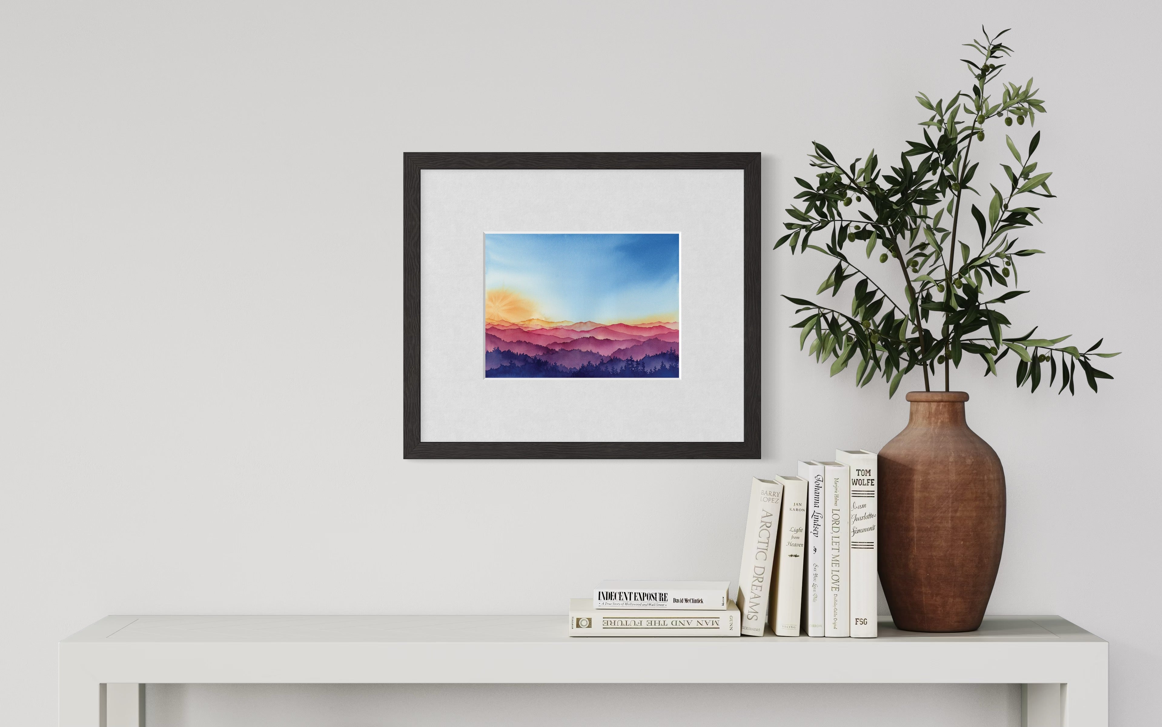 The Sun Shines – Original Watercolor (9x12in unmatted)