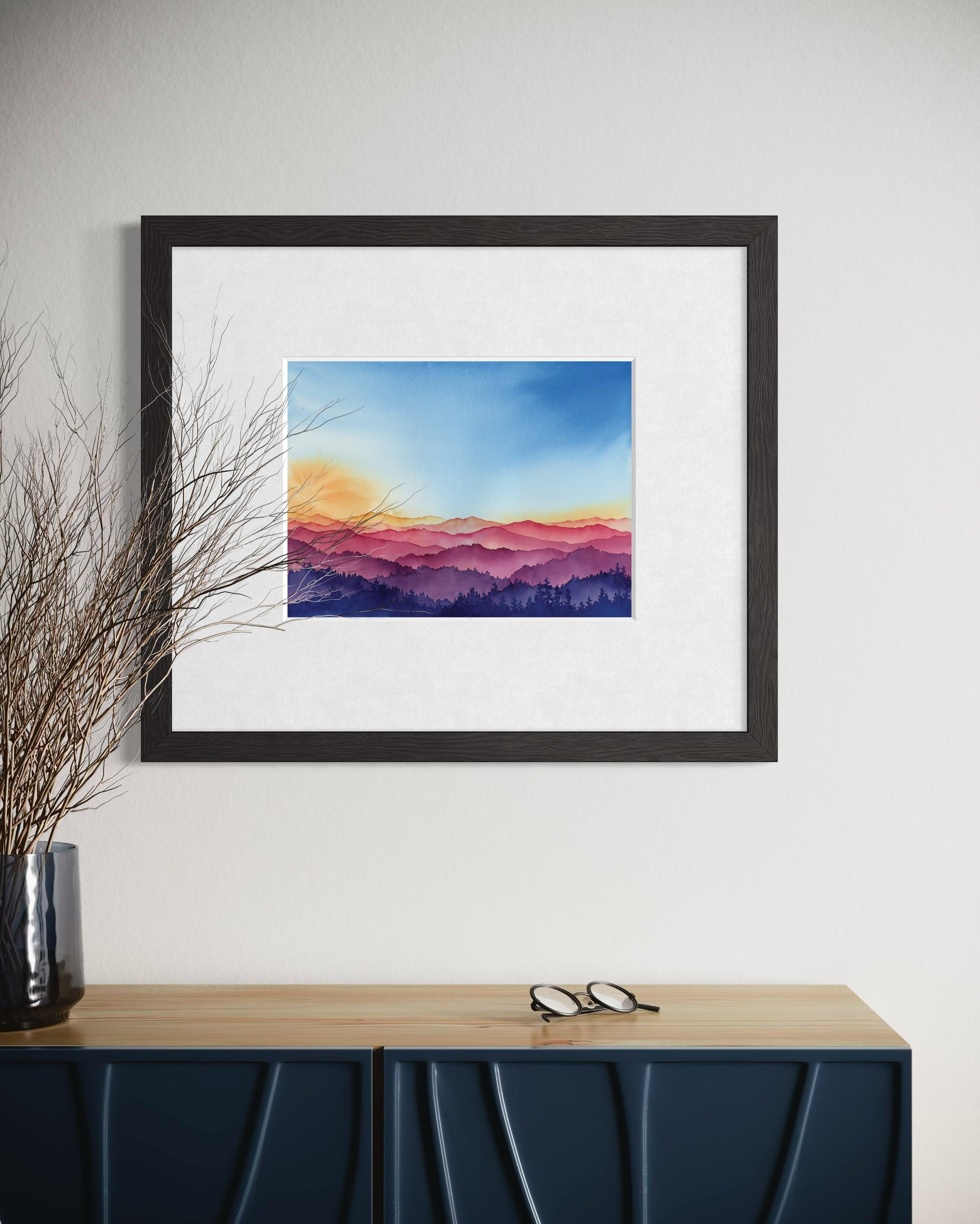 The Sun Shines – Original Watercolor (9x12in unmatted)