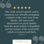 Watercolor Mountain Art Card | Celestial Night Sky (Recycled)