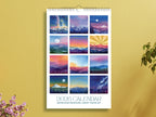 2026 Mountain Art Calendar | Watercolor Landscape Wall Calendar
